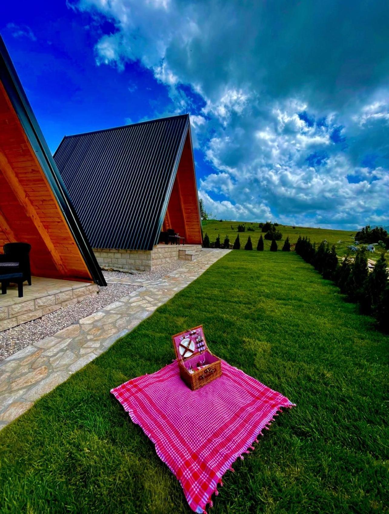 A Frame Houses Ans Zabljak Exterior photo